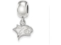 LogoArt Sterling Silver University Of New Hampshire Bead Charm Charm Xs Dangle Bead Charm