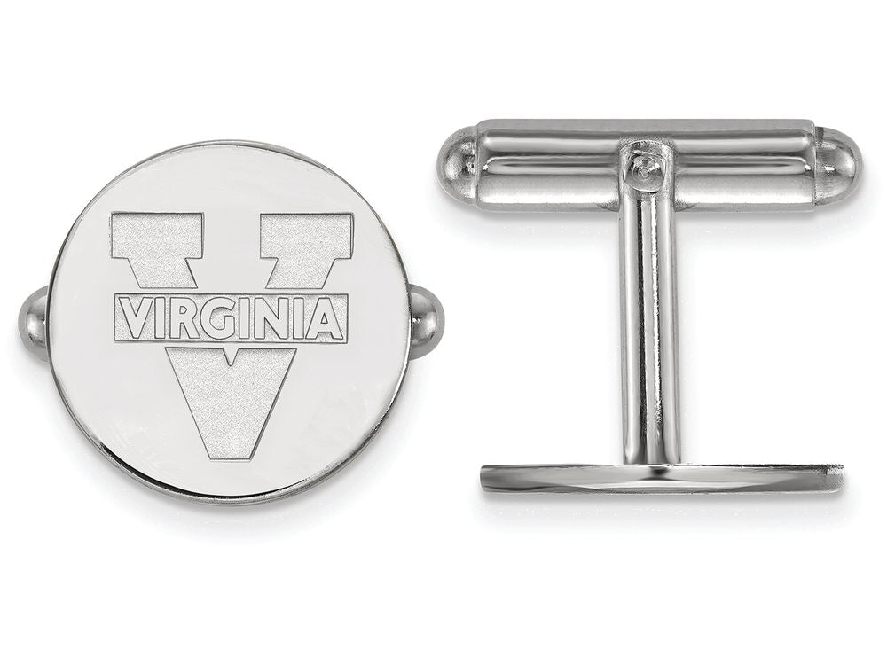 LogoArt Sterling Silver University Of Virginia Cuff Link