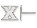 Logoart 925 Sterling Silver Xavier University Extra Small Post Earrings