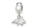 LogoArt Sterling Silver Montana State University Bead Charm Charm Xs Dangle Bead Charm