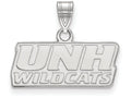 LogoArt Sterling Silver University Of New Hampshire Small Pendant Necklace