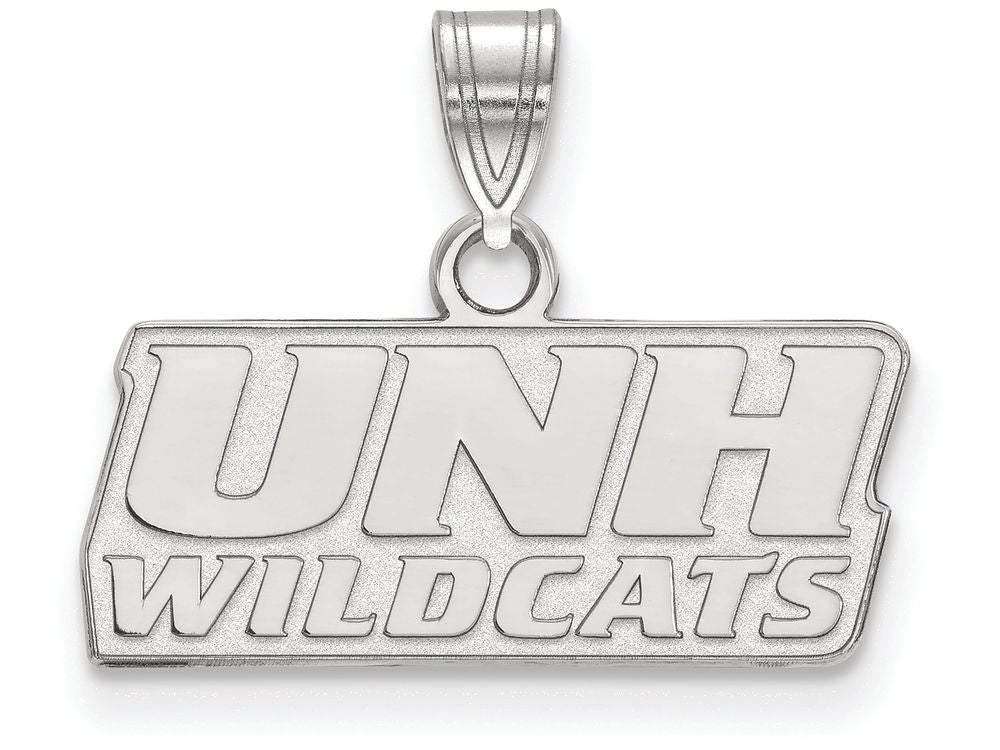 LogoArt Sterling Silver University Of New Hampshire Small Pendant Necklace