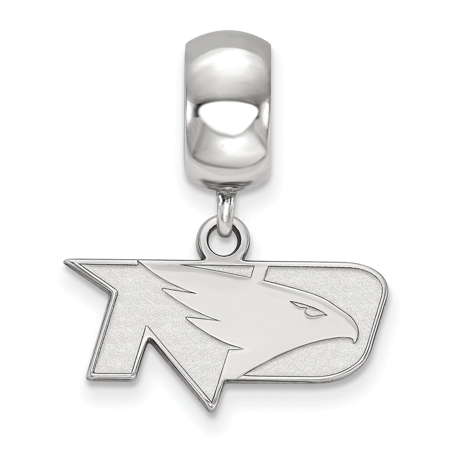 LogoArt Sterling Silver University Of North Dakota Bead Charm Charm Xs Dangle Bead Charm