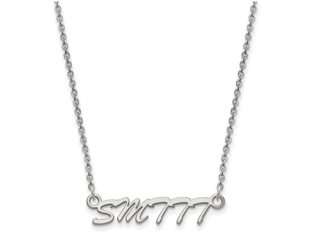 Logoart 925 Sterling Silver University Of Southern Mississippi Small Pendant Necklace