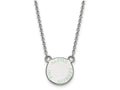 LogoArt Sterling Silver Alpha Epsilon Phi Extra Small Enameled Pendant Necklace With 18 Inch
