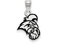 LogoArt Sterling Silver Coastal Carolina University Small Enamel Pendant Necklace