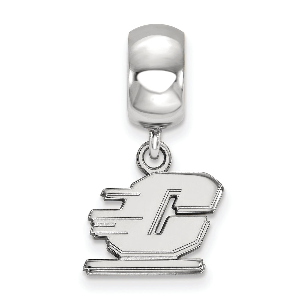 LogoArt Sterling Silver Central Michigan University Bead Charm Charm Xs Dangle Bead Charm