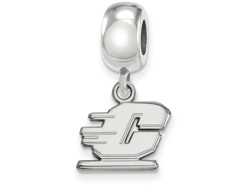 LogoArt Sterling Silver Central Michigan University Bead Charm Charm Xs Dangle Bead Charm