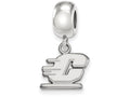 LogoArt Sterling Silver Central Michigan University Bead Charm Charm Xs Dangle Bead Charm
