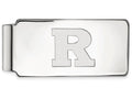 Logoart 925 Sterling Silver Rutgers Money Clip
