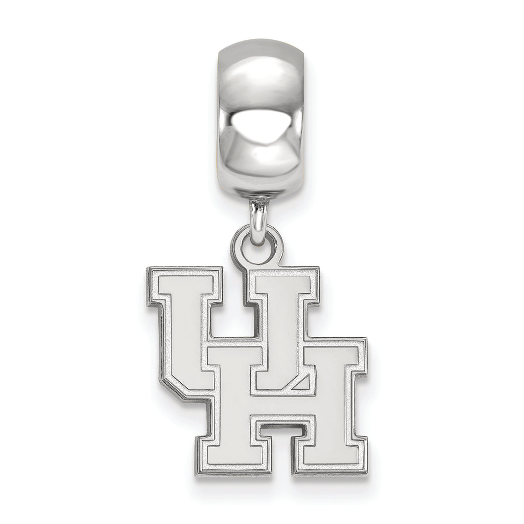 LogoArt Sterling Silver University Of Houston Bead Charm Charm Small Dangle Bead Charm