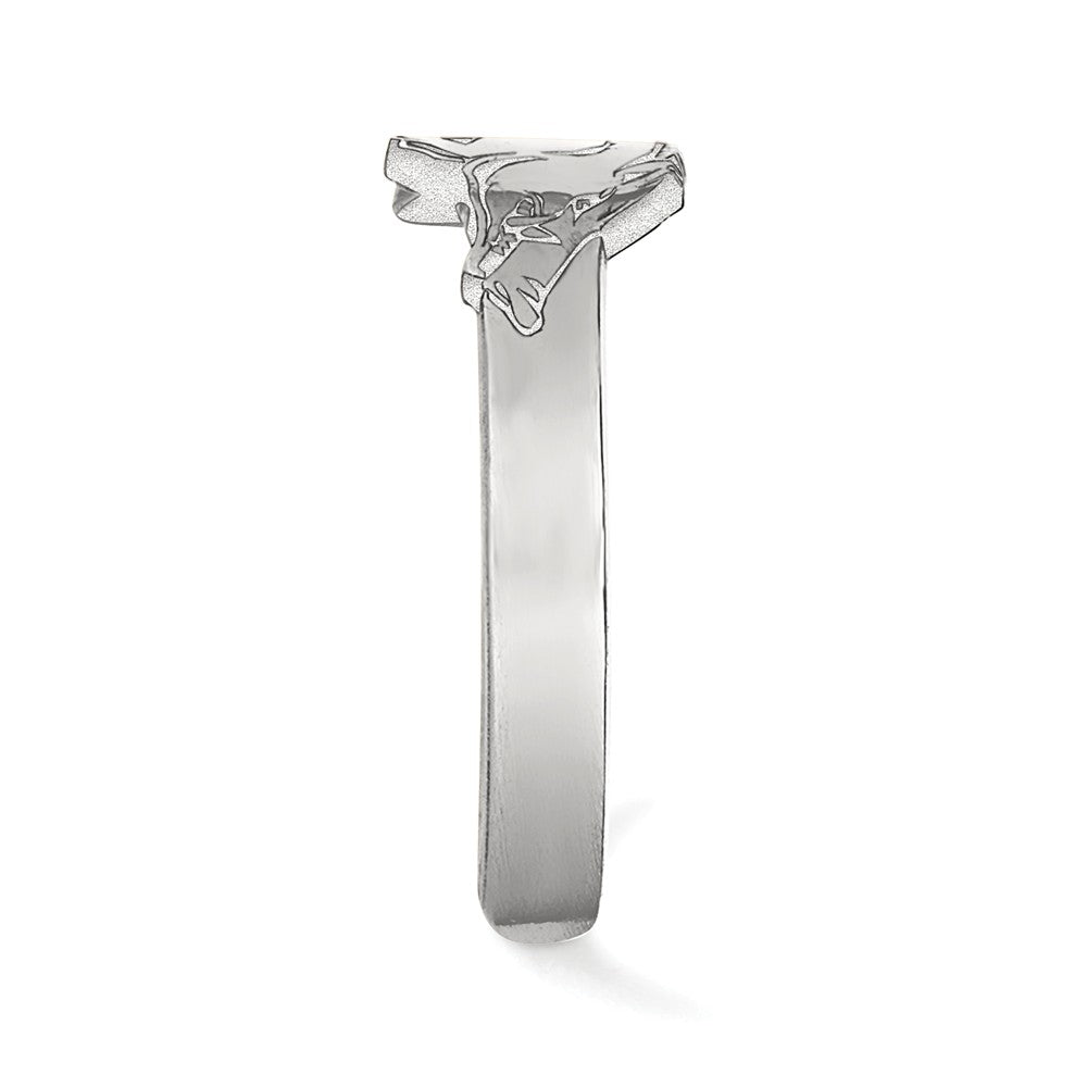 LogoArt Sterling Silver University Of North Carolina Small Pendant Necklace