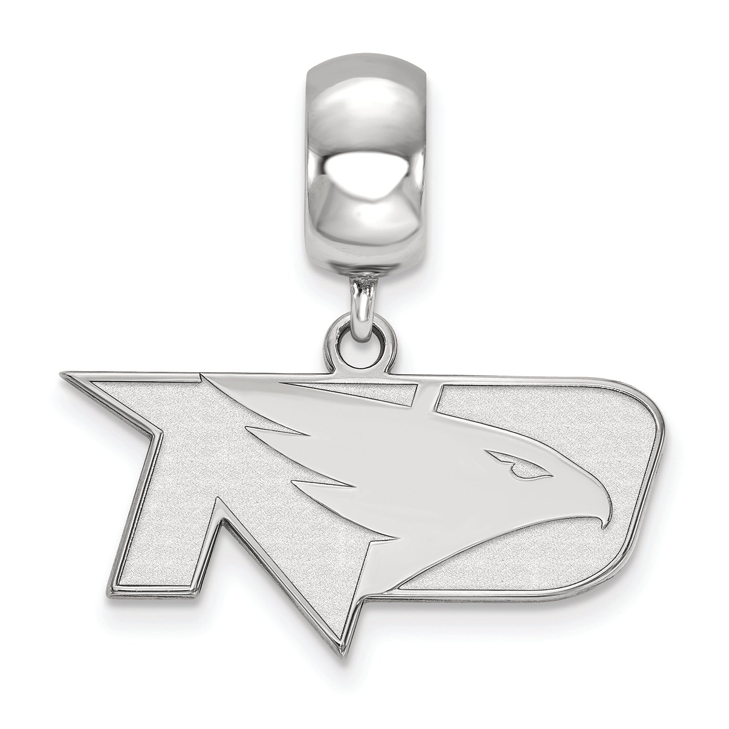 LogoArt Sterling Silver University Of North Dakota Bead Charm Charm Small Dangle Bead Charm