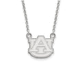 LogoArt Sterling Silver Auburn University Small Pendant Necklace