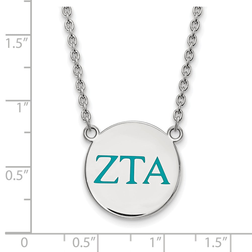 LogoArt Sterling Silver Central Michigan University Medium Crest Pendant Necklace