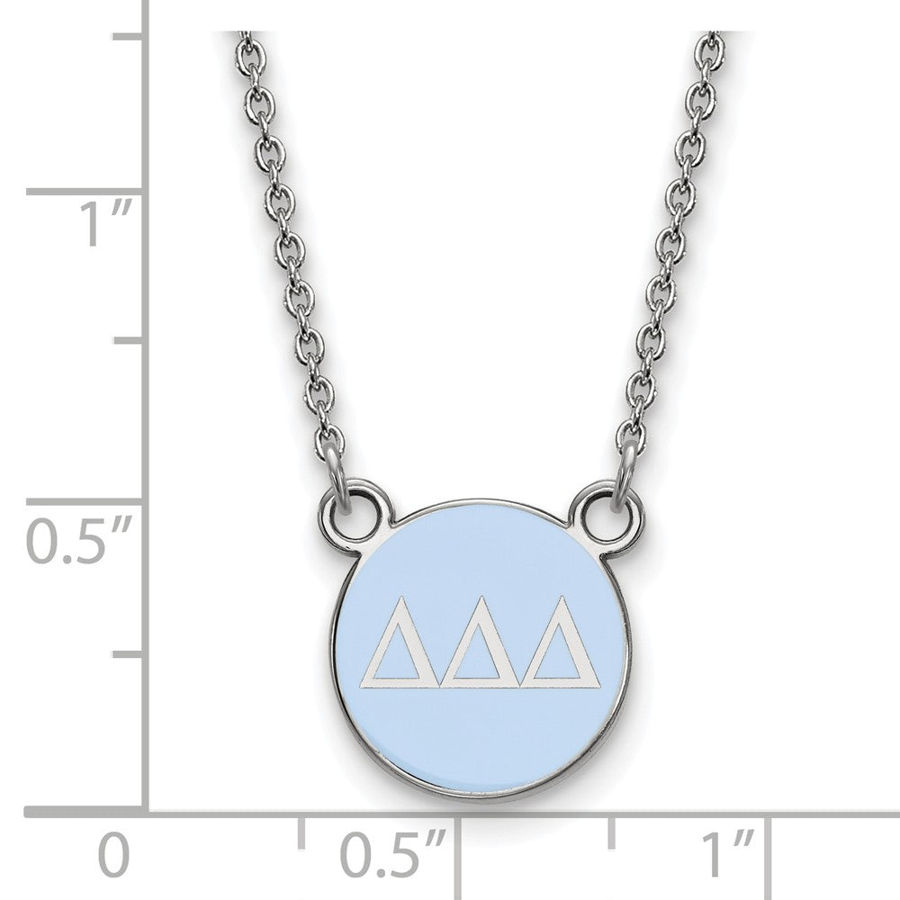 LogoArt Sterling Silver Tampa Bay Ligtning Small Pendant Necklace