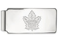 Logoart Nhl 925 Sterling Silver Toronto Maple Leafs Money Clip