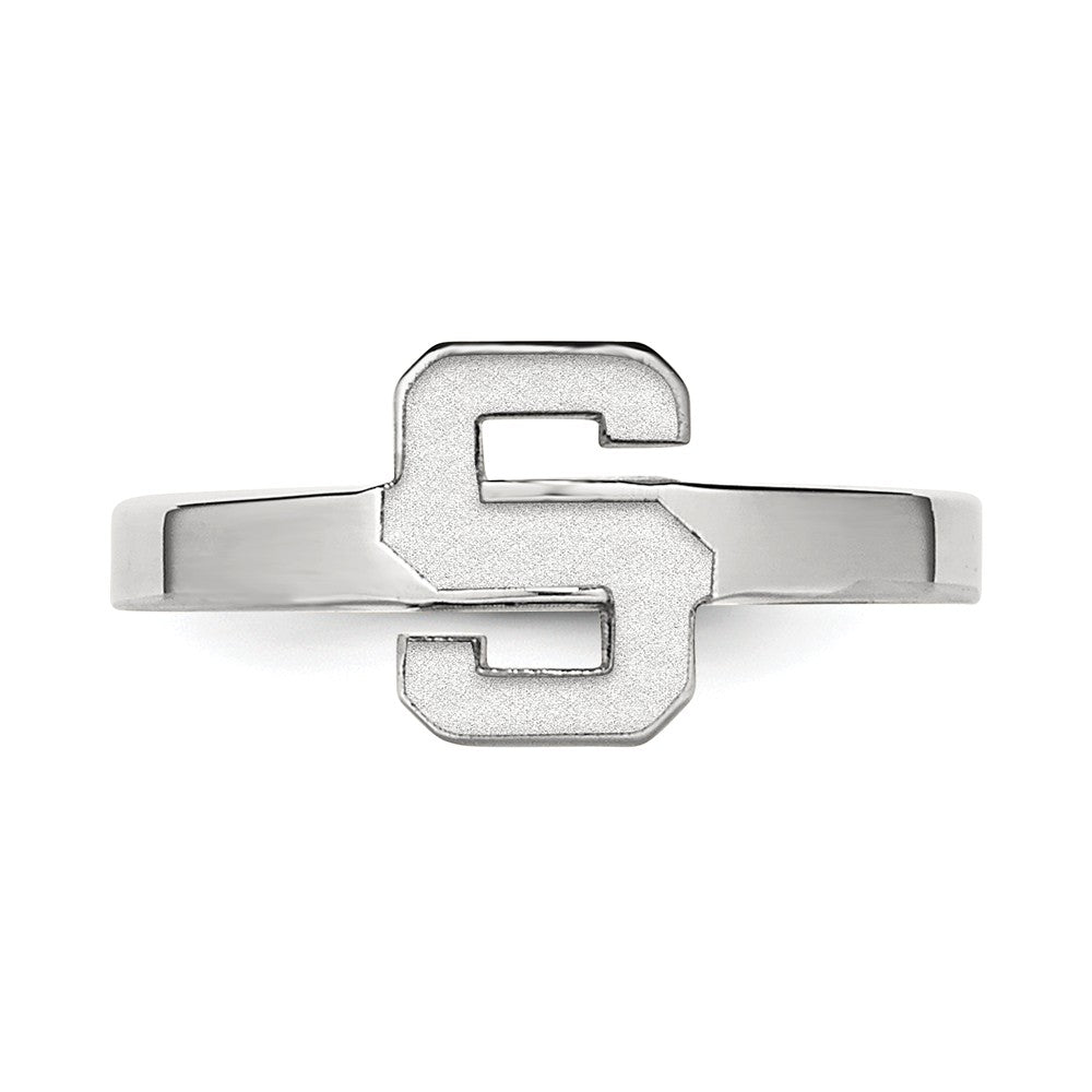 LogoArt Sterling Silver Sigma Kappa Small Enameled Pendant Necklace With 18 Inch