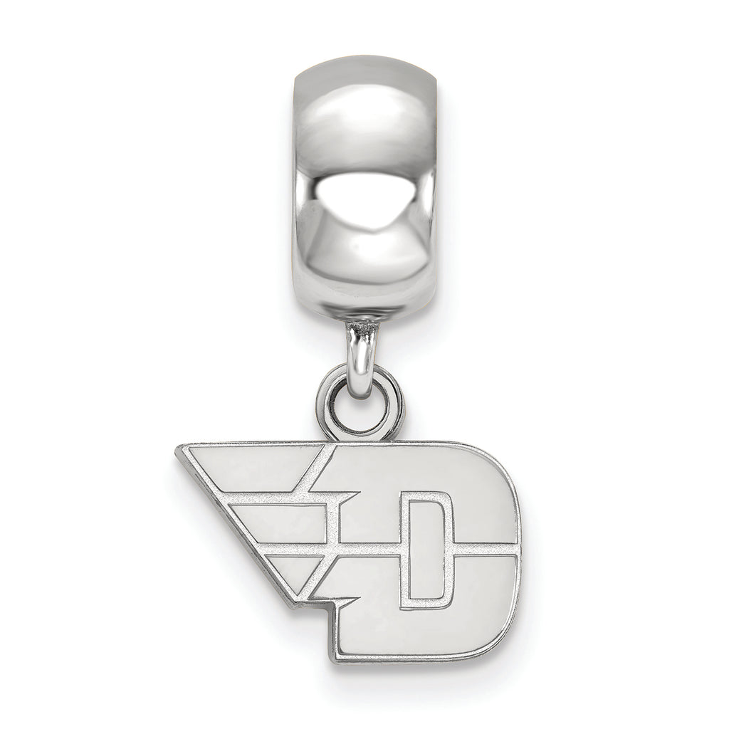 LogoArt Sterling Silver University Of Dayton Bead Charm Charm Xs Dangle Bead Charm