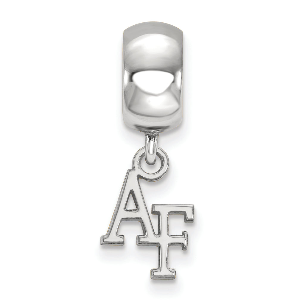 LogoArt Sterling Silver United States Air Force Academy Bead Charm Charm Xs Dangle Bead Charm