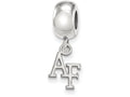 LogoArt Sterling Silver United States Air Force Academy Bead Charm Charm Xs Dangle Bead Charm