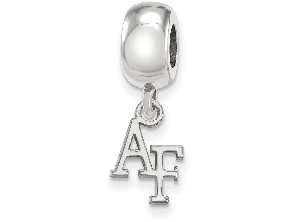 LogoArt Sterling Silver United States Air Force Academy Bead Charm Charm Xs Dangle Bead Charm