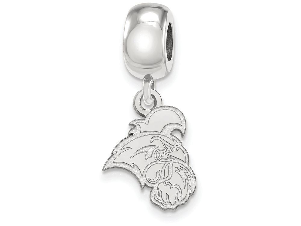 LogoArt Sterling Silver Coastal Carolina University Bead Charm Charm Small Dangle Bead Charm