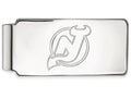 Logoart Nhl 925 Sterling Silver New Jersey Devils Money Clip