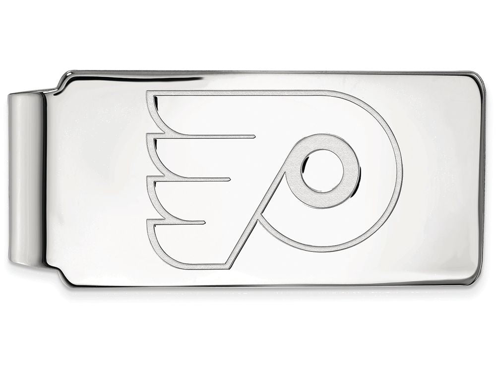 Logoart Nhl 925 Sterling Silver Philadelphia Flyers Money Clip