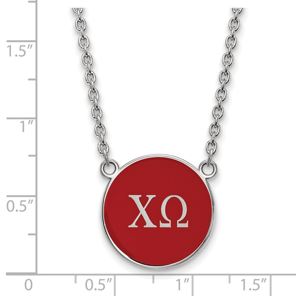 LogoArt Sterling Silver Marquette University Large Pendant Necklace