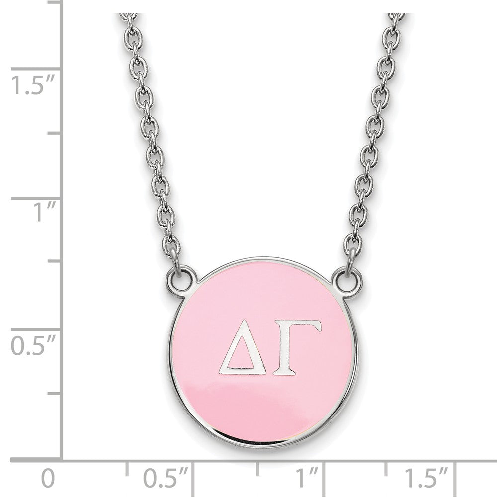 LogoArt Sterling Silver Toronto Maple Leafs Small Enamel Pendant Necklace