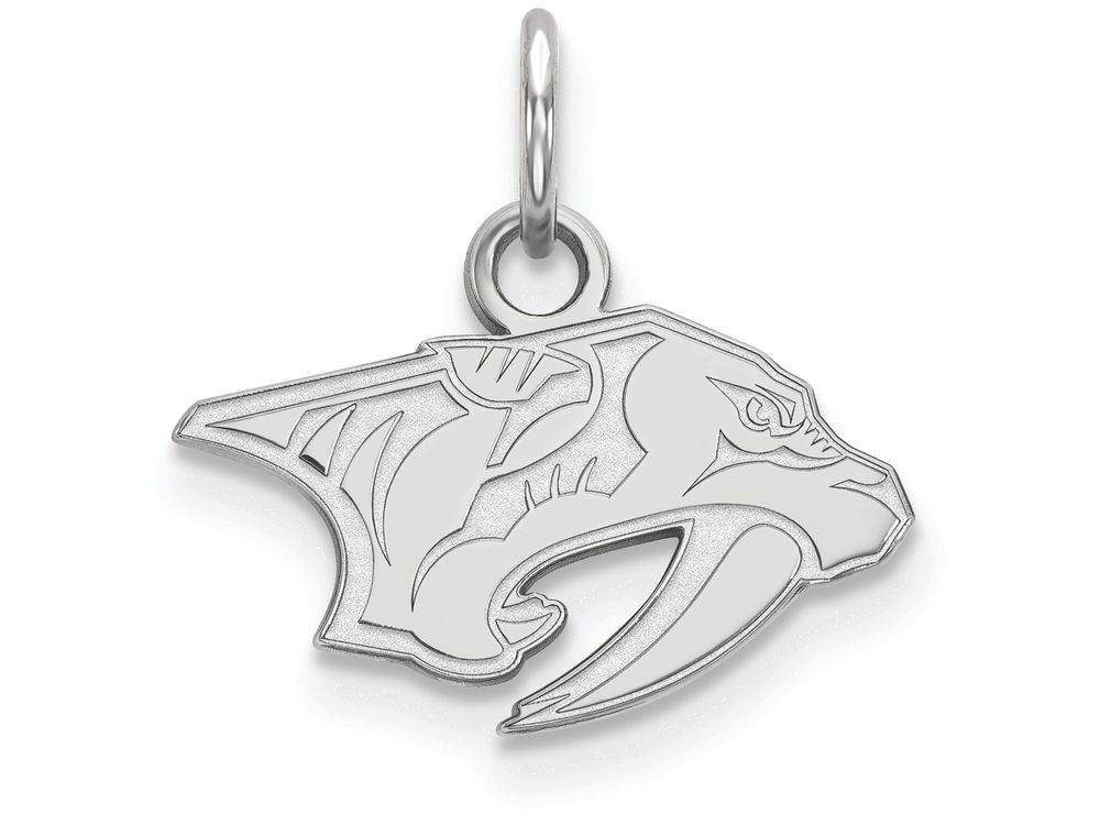 Logoart 925 Sterling Silver Nashville Predators Extra Small Pendant