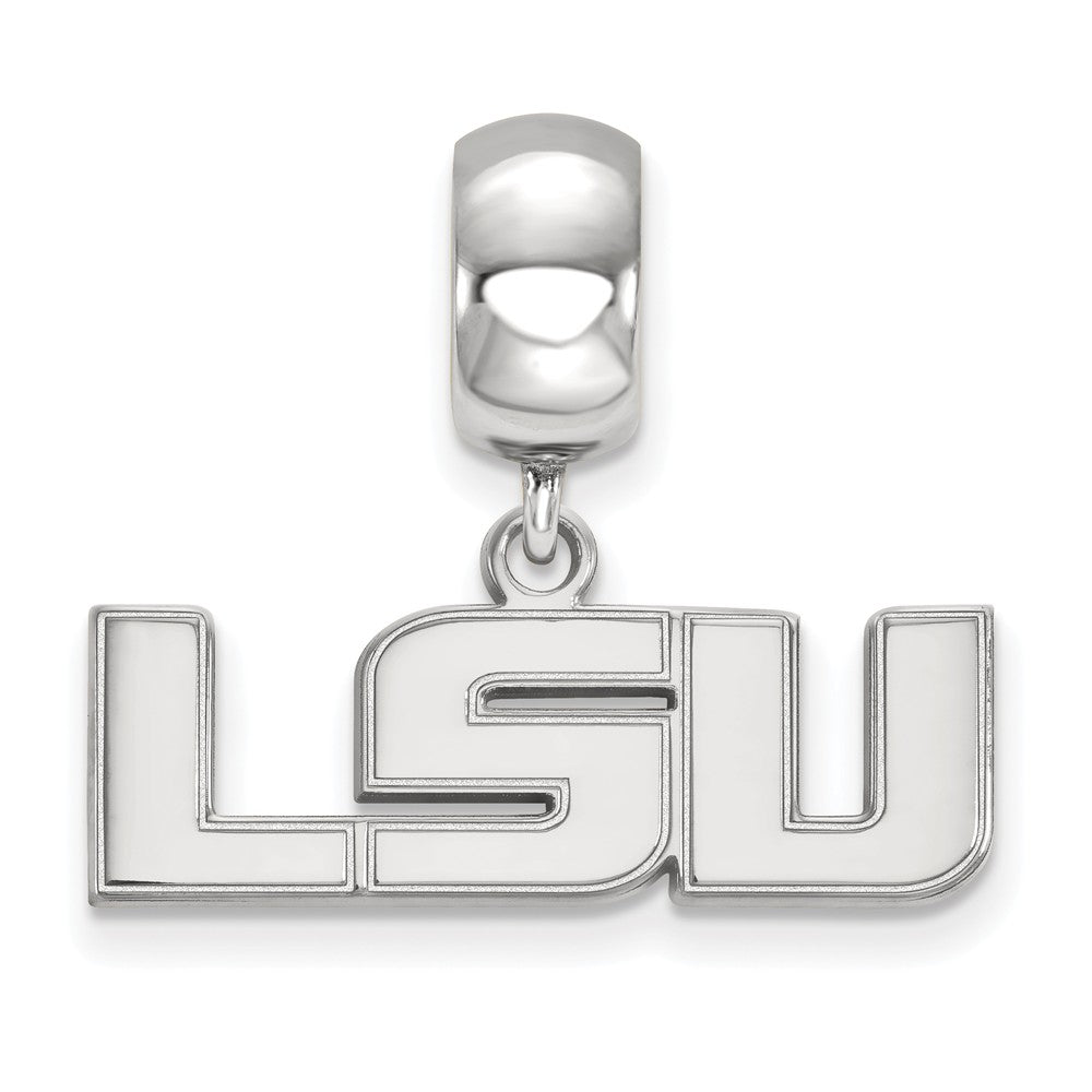 LogoArt Sterling Silver Rutgers Sm Pendant Necklace In Circle