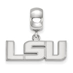 LogoArt Sterling Silver Rutgers Sm Pendant Necklace In Circle
