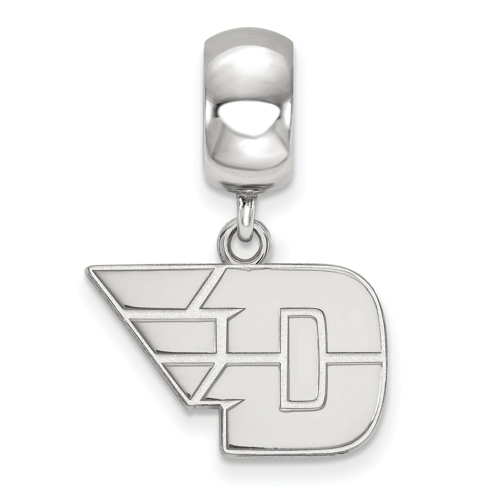 LogoArt Sterling Silver University Of Dayton Bead Charm Charm Small Dangle Bead Charm