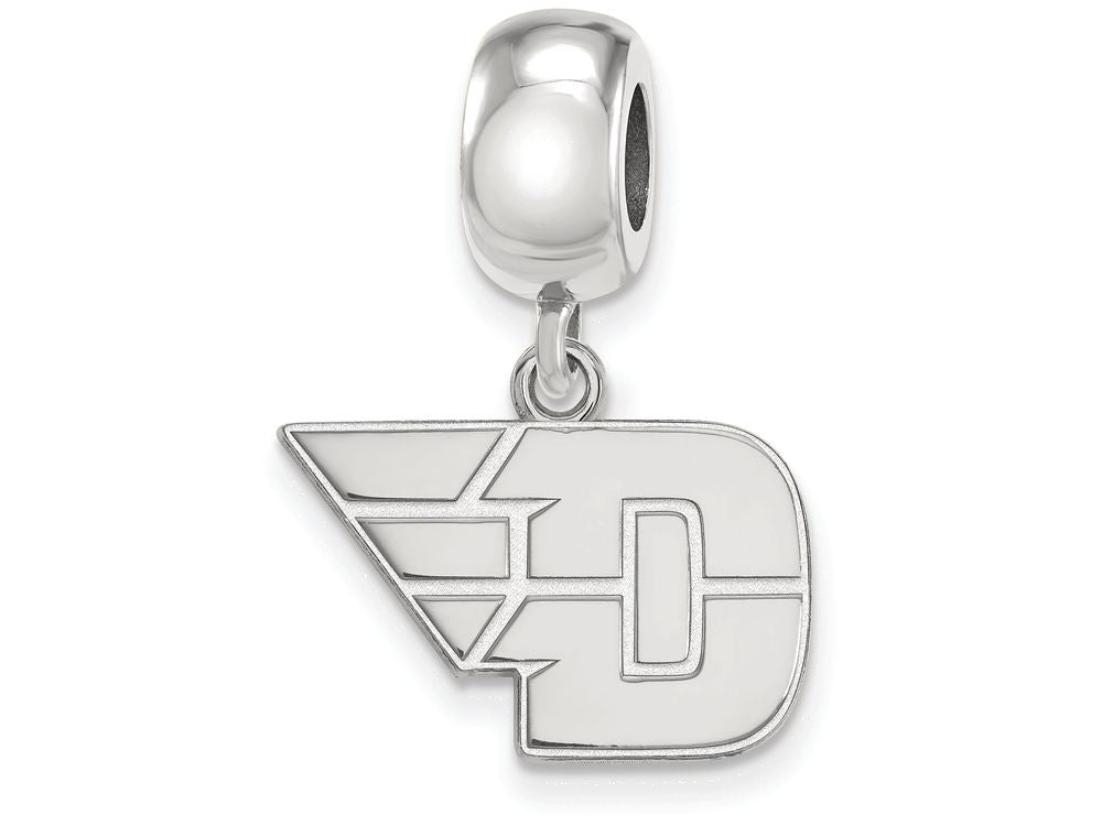 LogoArt Sterling Silver University Of Dayton Bead Charm Charm Small Dangle Bead Charm
