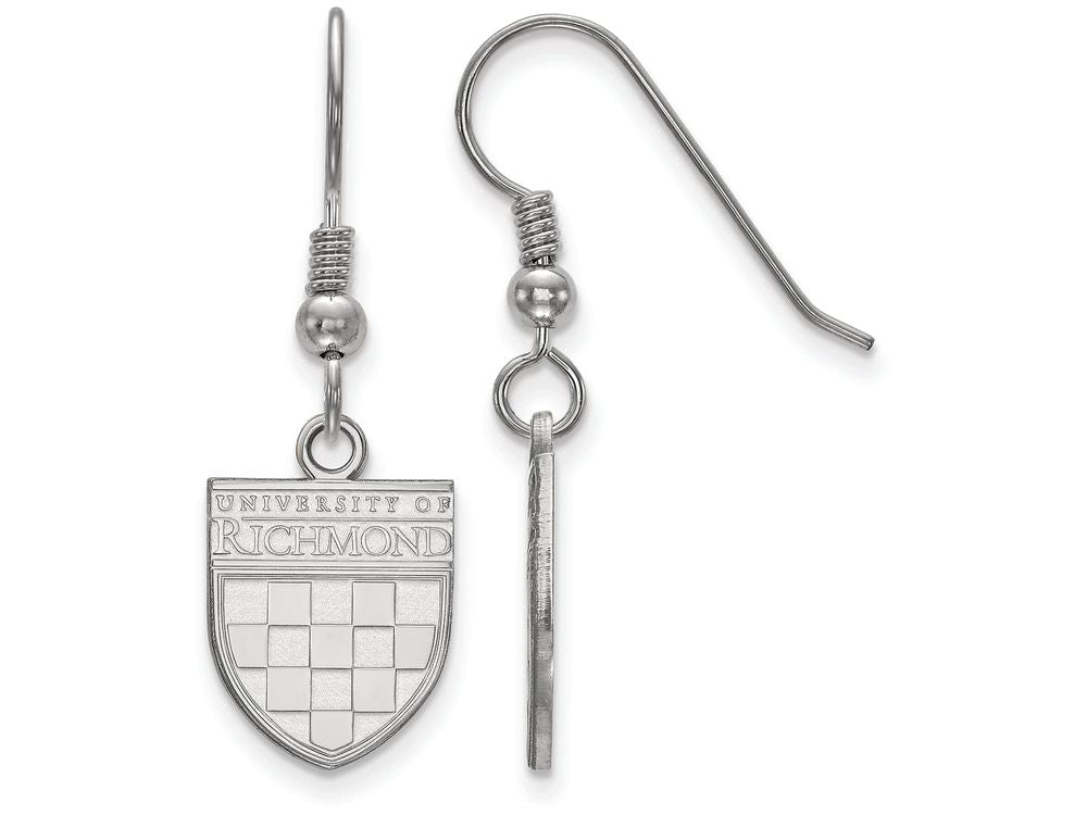 Logoart 925 Sterling Silver La University Of Richmond Small Dangle Earrings Wire