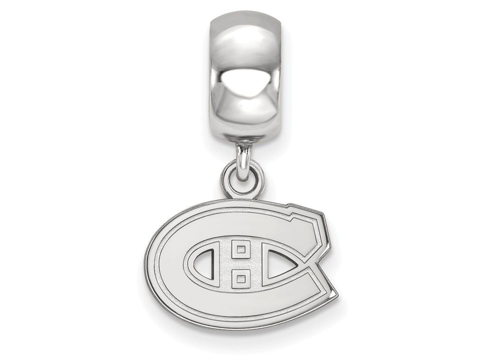 LogoArt Sterling Silver Montreal Canadiens Bead Charm Charm Xs Dangle Bead Charm