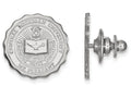 LogoArt Sterling Silver Central Michigan University Crest Lapel Pin