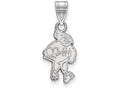 LogoArt Sterling Silver Iowa State University Medium Pendant Necklace