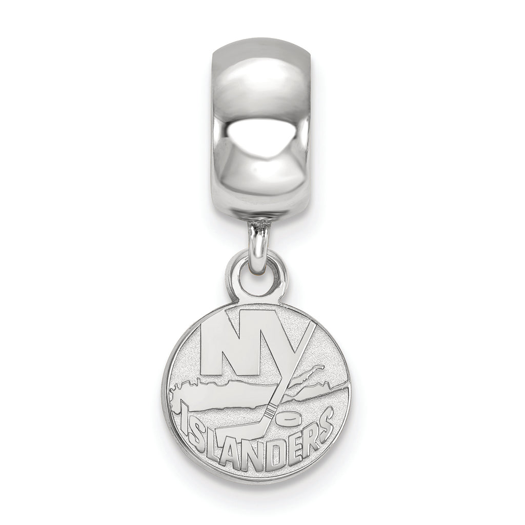 LogoArt Sterling Silver New York Islanders Bead Charm Charm Xs Dangle Bead Charm