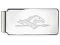 Logoart 925 Sterling Silver Longwood University Money Clip