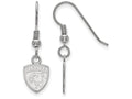 Logoart 925 Sterling Silver Florida Panthers Extra Small Dangle Earrings Wire