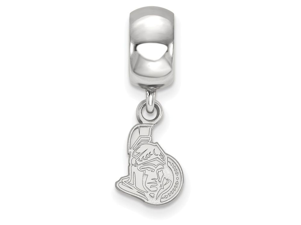 LogoArt Sterling Silver Ottawa Senators Bead Charm Charm Xs Dangle Bead Charm