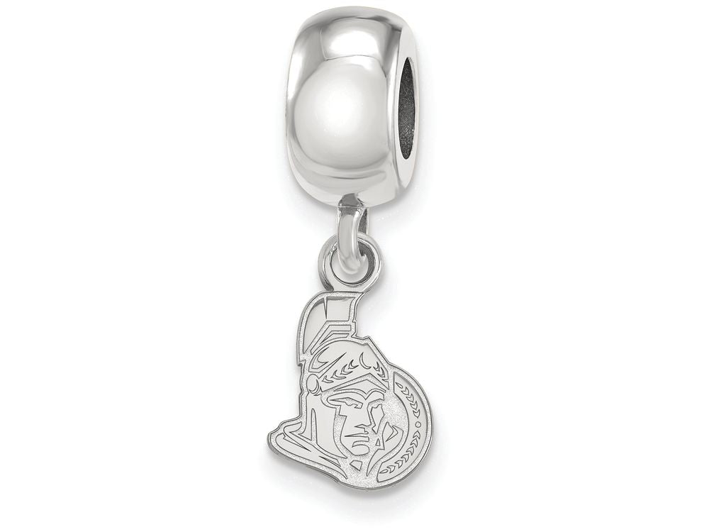 LogoArt Sterling Silver Ottawa Senators Bead Charm Charm Xs Dangle Bead Charm
