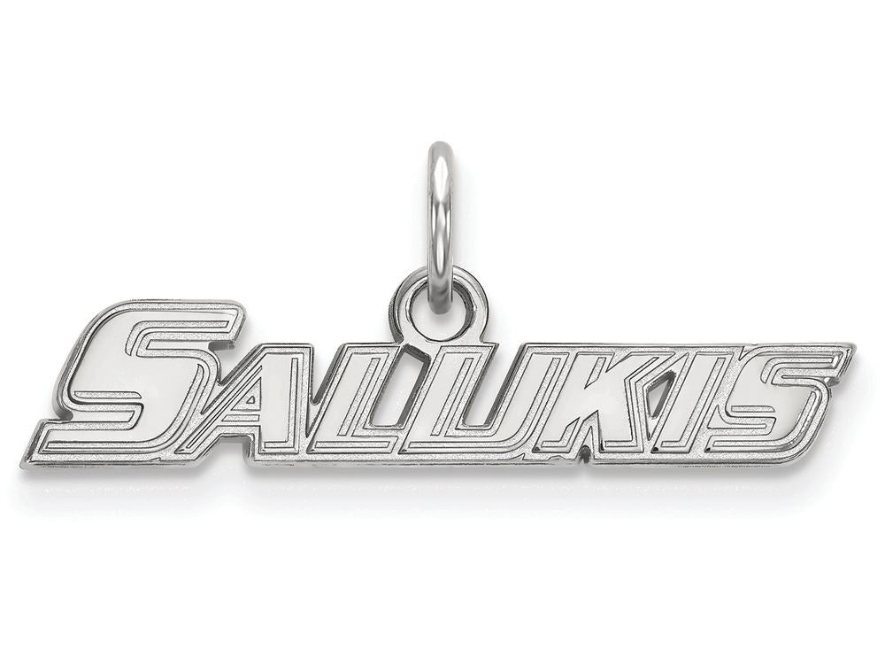 LogoArt Sterling Silver Southern Illinois University Xs Pendant Necklace