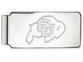 Logoart 925 Sterling Silver University Of Colorado Money Clip