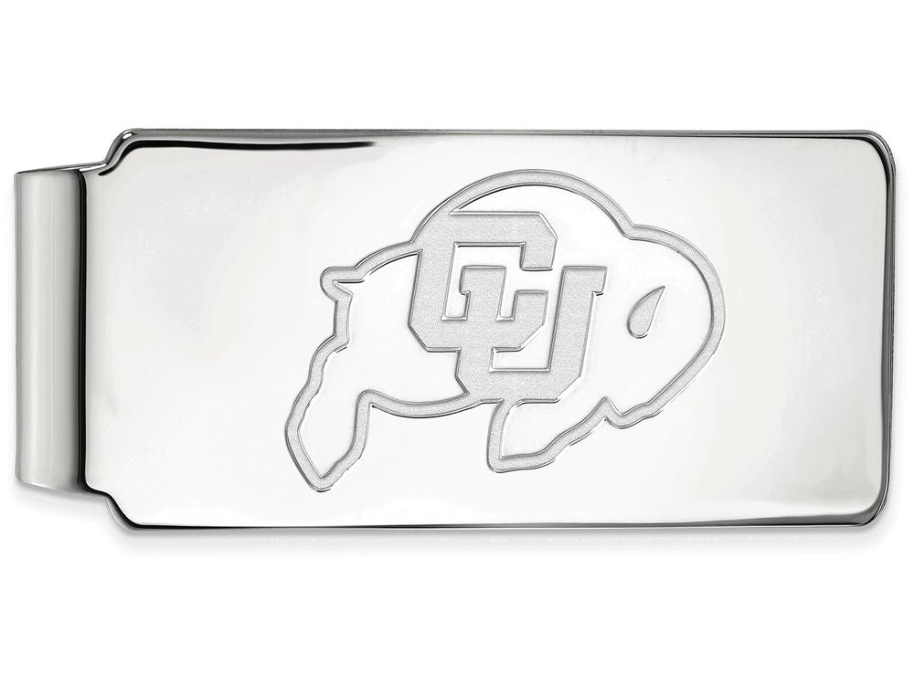 Logoart 925 Sterling Silver University Of Colorado Money Clip