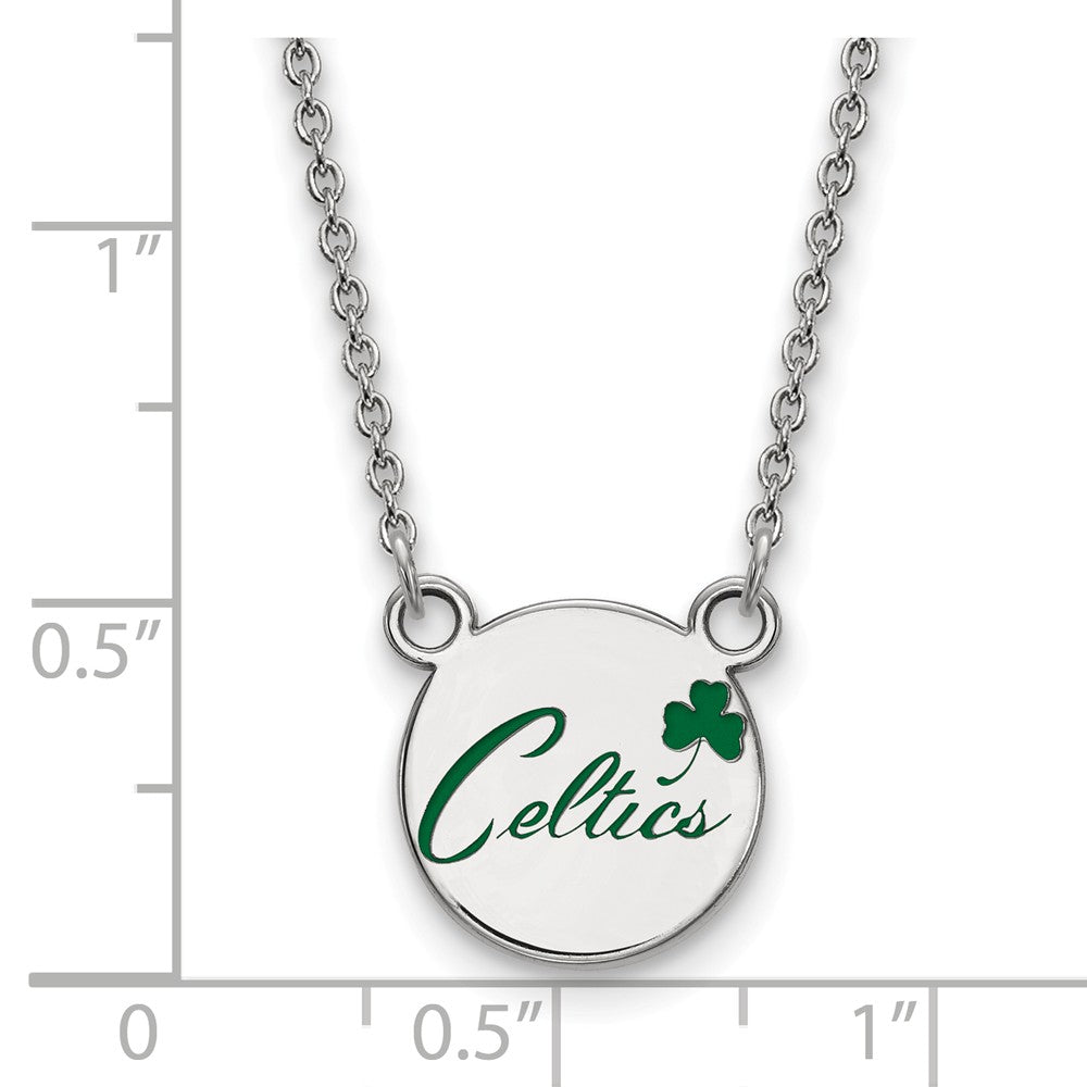LogoArt Sterling Silver University Of New Orleans Medium Disc Pendant Necklace