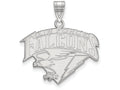 LogoArt Sterling Silver United States Air Force Academy Large Pendant Necklace